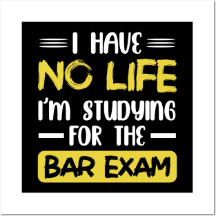 Bar Exam Law School Graduation Posters and Art